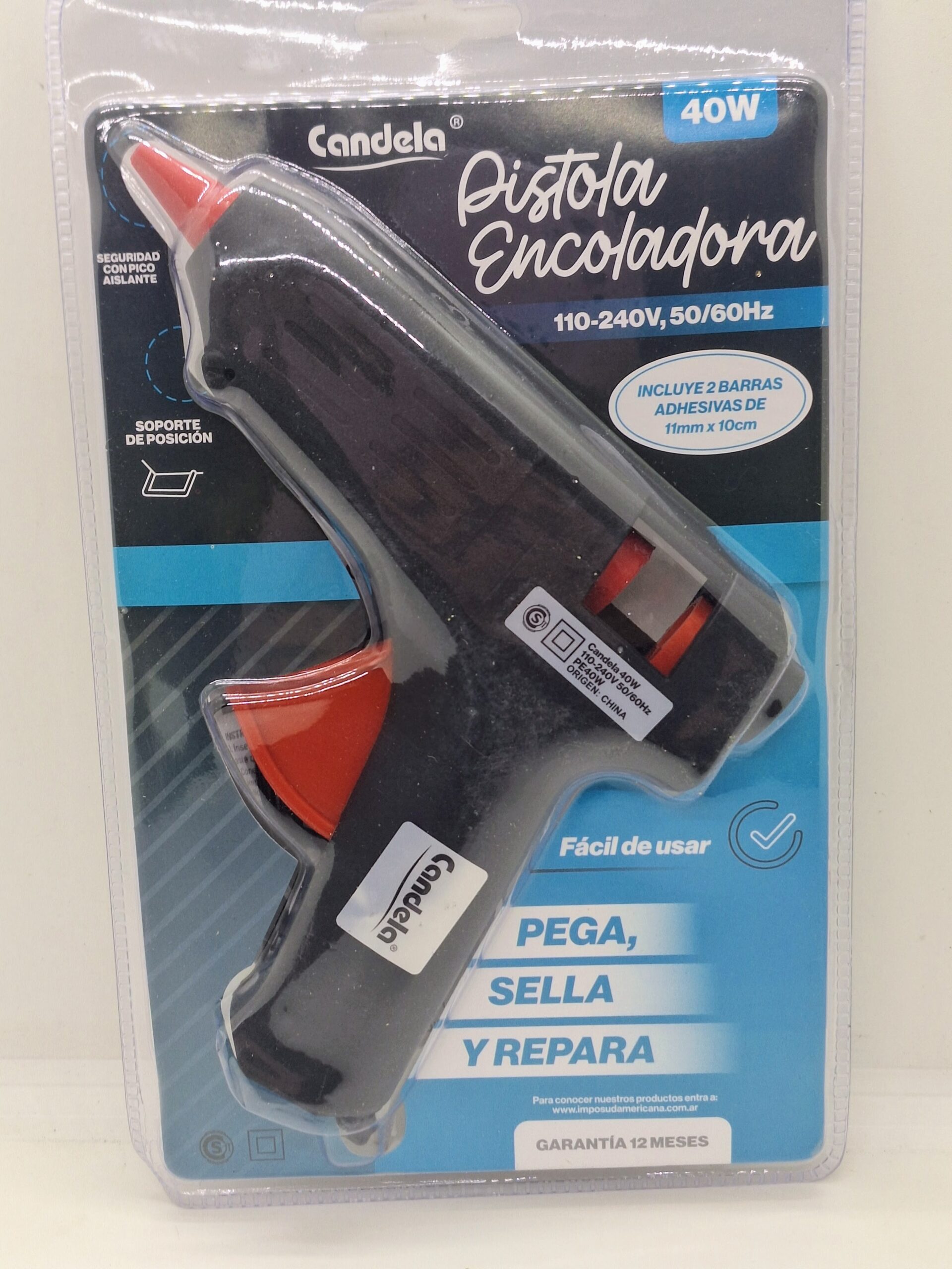 PISTOLA ENCOLADORA 40 W *CANDELA*