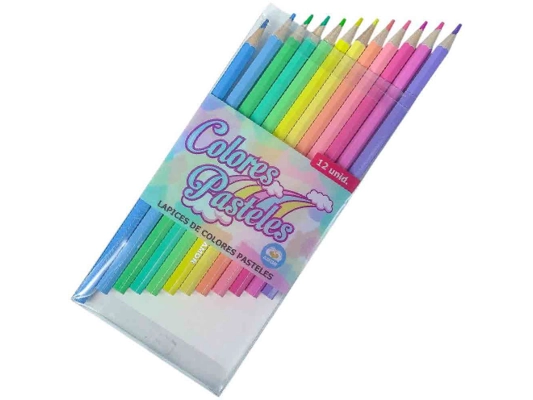 LAPICES X 12 COLOR PASTEL